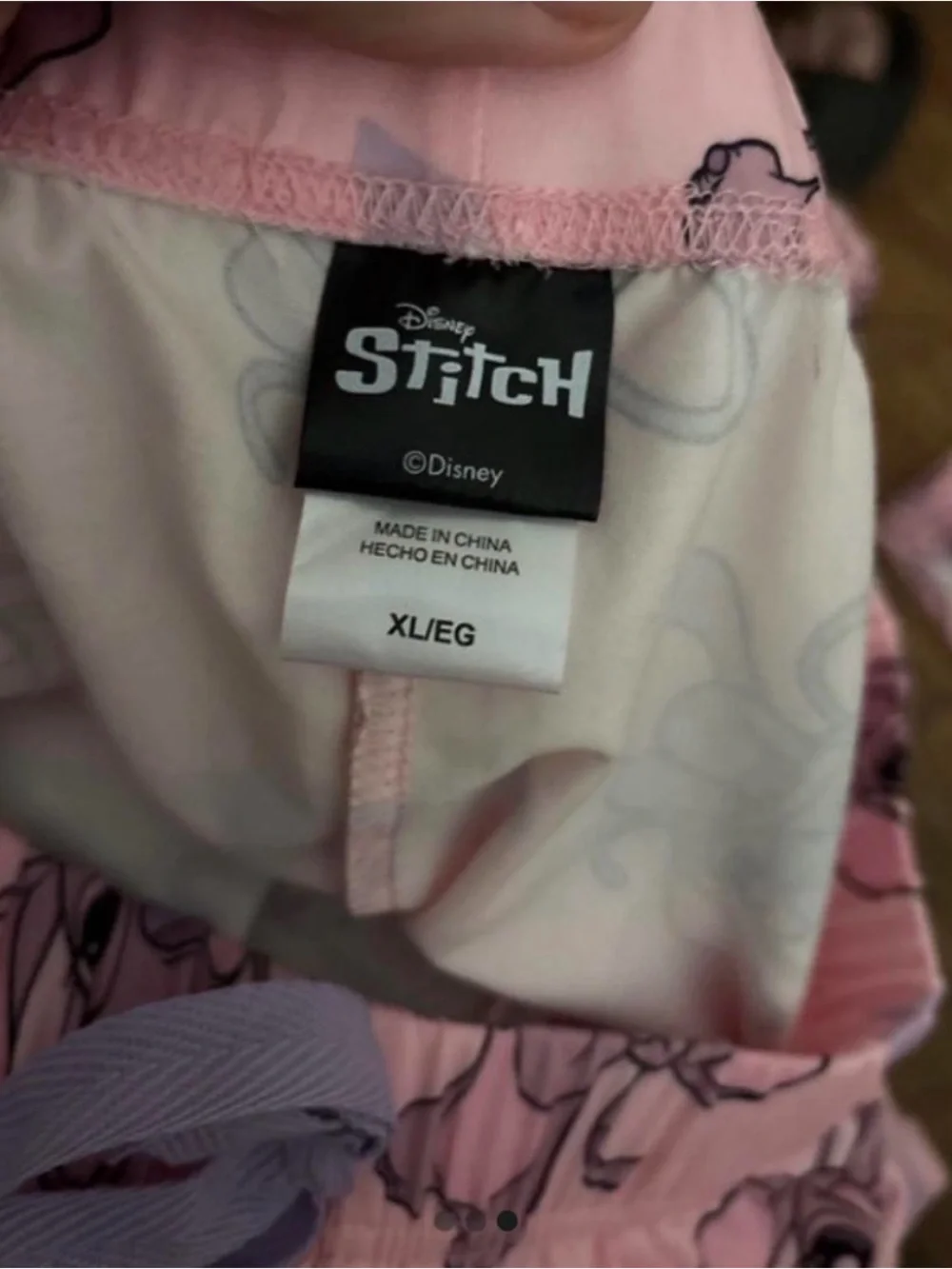 Disney Pink Bunny & Star Girls' Pajama Set